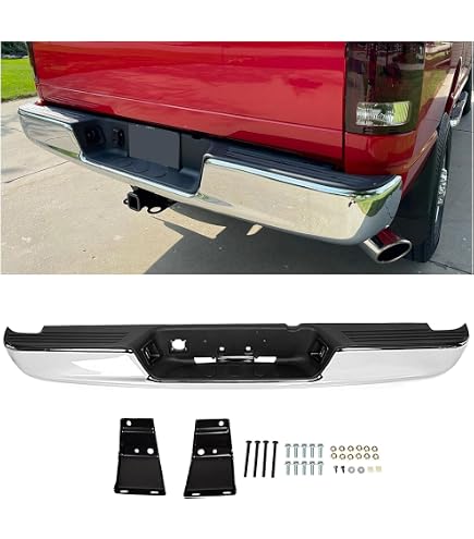 DEAL AUTO ELECTRIC PARTS 4-Piece Set Vent Smoke Visor, Side Window Sun Rain Guard With Outside Mount Tape-On Type, Compatible With 02-08 Ram 1500 Quad Cab / 03-09 Ram 2500 3500 4500