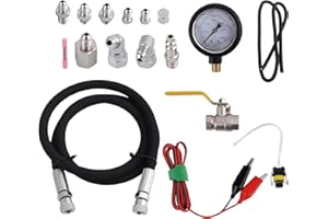 maXpeedingrods Hpop Test Tool High Pressure & Air Leak Test Gauge Tool Kit for Ford 6.0L / 7.3L Powerstroke 1994-2007, for In