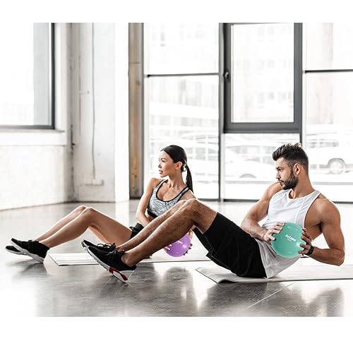 A2ZCARE Toning Ball Weighted Toning Exercise Ball Soft