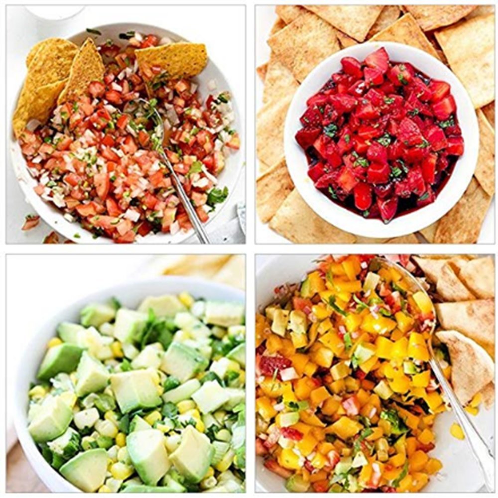 Uten Kitchen Mini Chopper Food Pull Processor with Peeler- for Vegetable, Fruit, Garlic, Herb, Onion, Pull Slicer Cutter Blender Tool