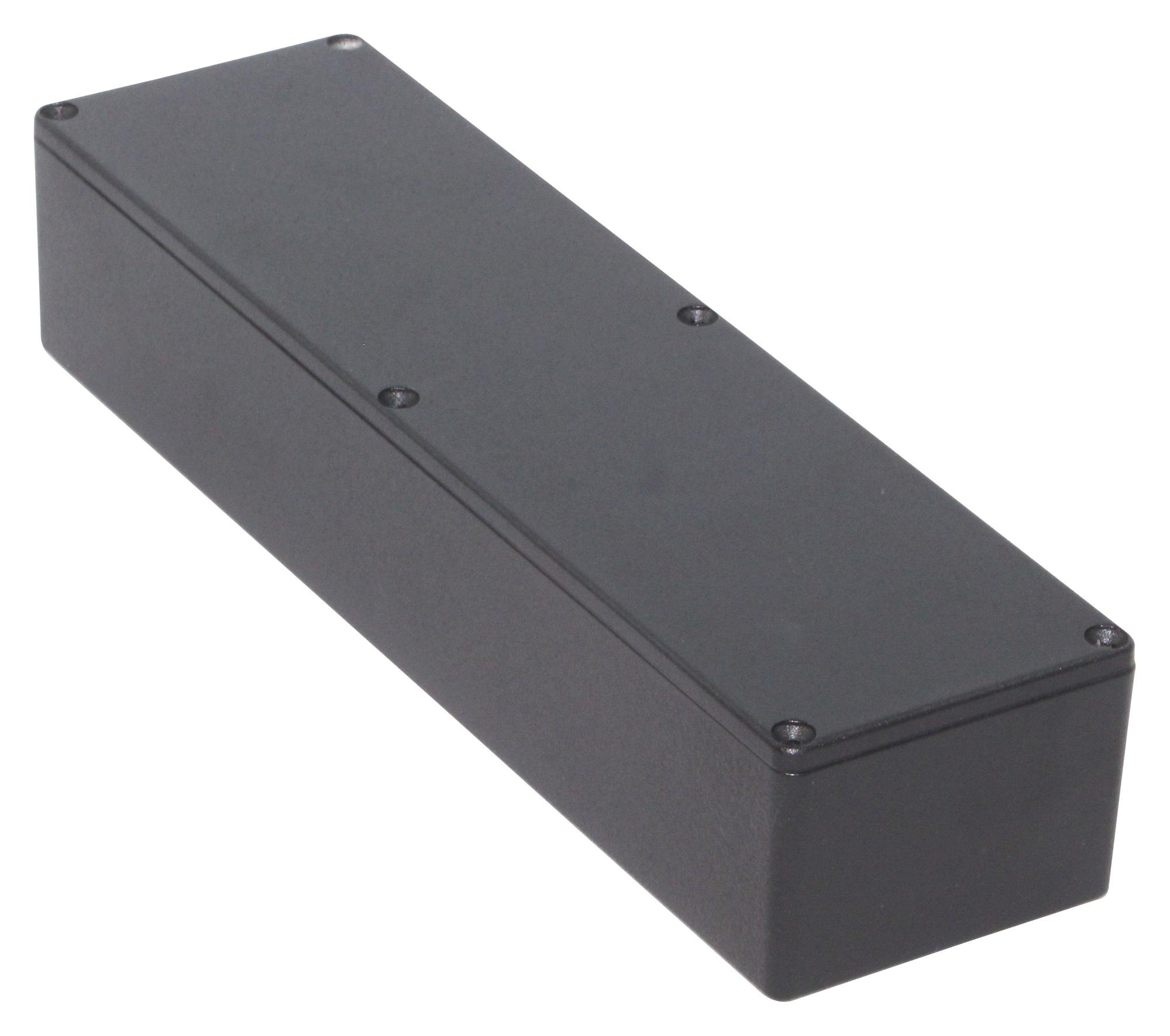 Hammond Electronics 1590BXBK Universal Housing 254 x 70 x 49.5 Aluminium Black (RAL 9005)