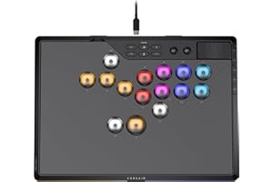 CORSAIR NOVABLADE PRO Wireless Hall Effect Leverless Controller – 15-Main Key Layout, 1000Hz Polling, 2.4GHz Wireless, SOCD, 
