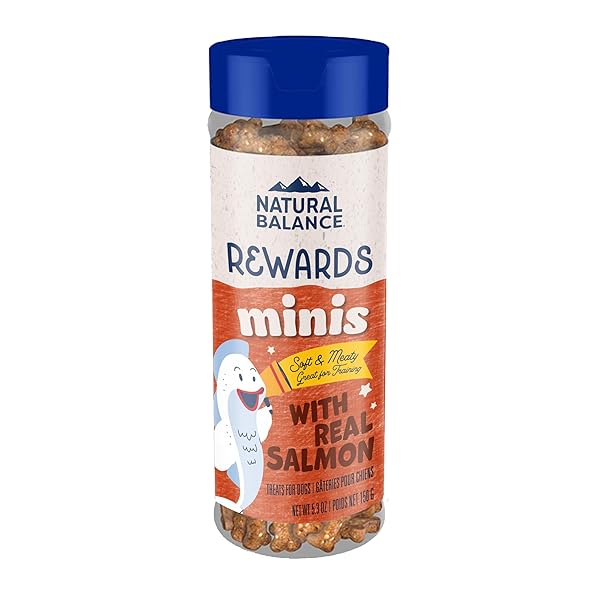 NATURAL BALANCE LIMITED INGREDIENT MINI-REWARDS SALMON GRAIN-FREE DOG...