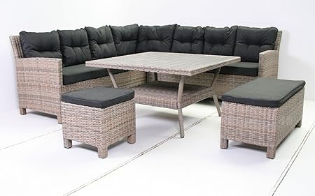 Unimet Aluminium De Dining De Benidorm D Angle En Resine Tressee