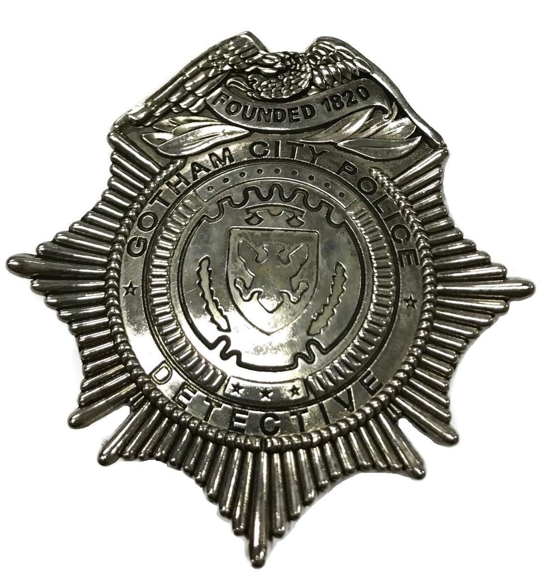 costumebase Gotham Badge Metallic