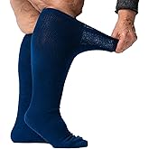 Viasox EasyStretch™ Diabetic Socks for Men & Women, Non Binding Top, Seamless Toe, Loose Fit