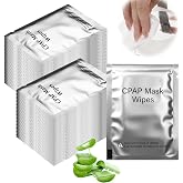 CPAP Mask Wipes 100 Pack Travel Sheets CPAP Mask Cleaning Wipe CPAP Machine Supplies and Accessories Cpap Mask Cleaner for Mask 7.1in x 5.9in