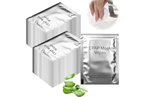 CPAP Mask Wipes 100 Pack Travel Sheets CPAP Mask Cleaning Wipe CPAP Machine Supplies and Accessories Cpap Mask Cleaner for Ma
