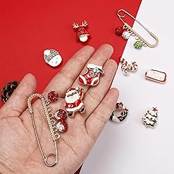 Christmas Shoe Charms for Clog Sandals Women, Xmas