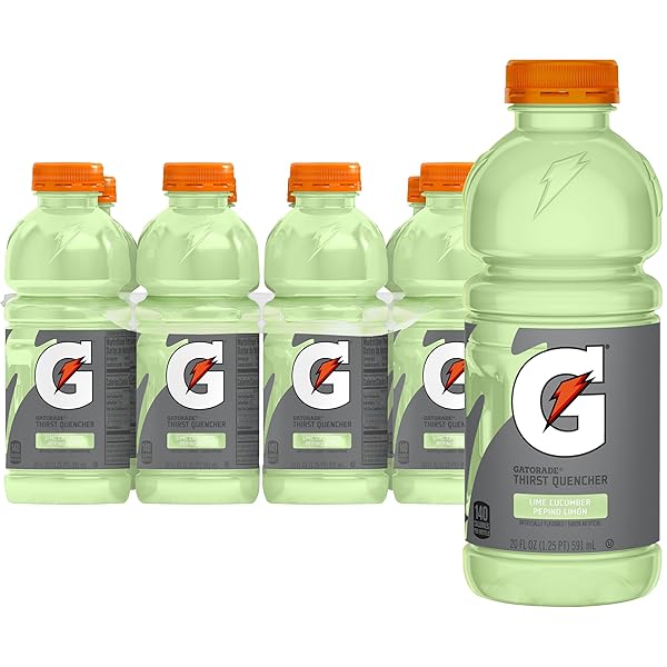 GATORADE THIRST QUENCHER, LIME CUCUMBER, 20 FL OZ,...