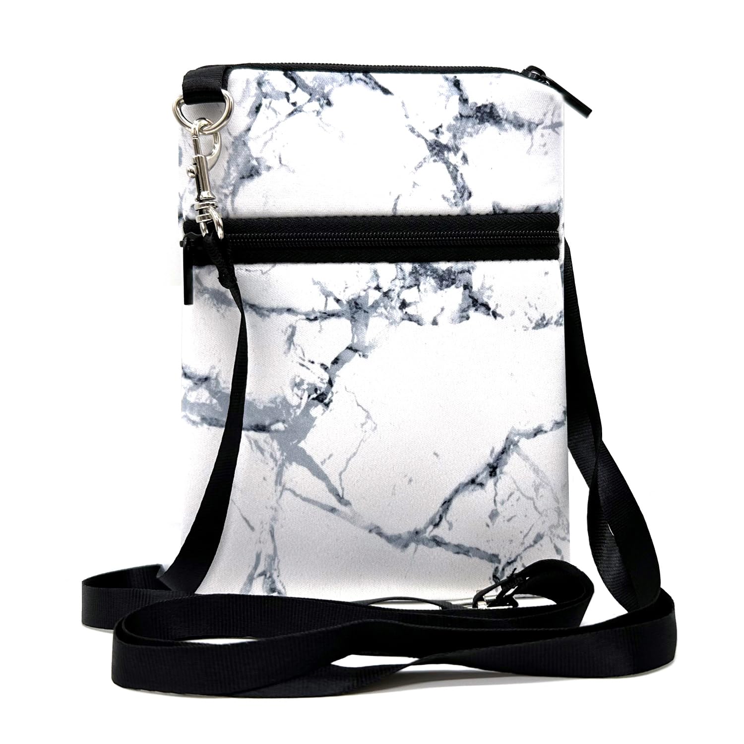 KOSTOO Cell Phone Bag - Small Cute Women Crossbody Cell Phone Purse Wallet Bag with Shoulder Strap for iPhone X/XR / 8/8 Plus / 7/7 Plus and Samsung (White)