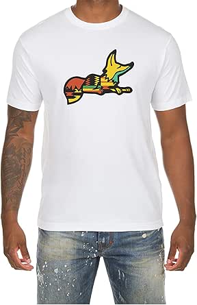 Amazon.com: Akoo Men's Snobby Short Sleeve Tee in Classic Slim Fit Cotton T-Shirts White: Clothing
