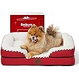 Bedsure Orthopedic Dog Bed for Small Dogs - Removable Washable Cover, Waterproof Lining, Nonskid Bottom Couch
