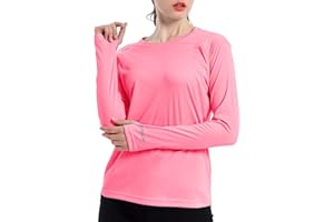 KPSUN Women's UPF 50+ UV Sun Protection Shirt Outdoor Performance Long Sleeve Rash Guard Shirts for Hiking,Swim,Fishing