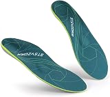 iFitna Plantar Fasciitis Arch Support Orthotics Insole Green UK-9 11.02in view 9