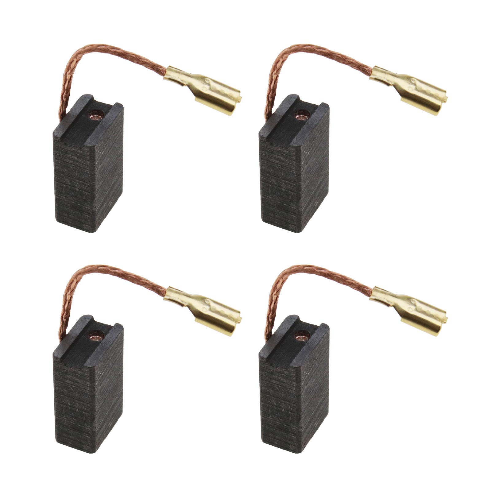 EMSea 6.3x10x15mm Carbon Motor Brushes Auto Stop Compatible with Flex L1000 L1001 125/387479 2 Pairs