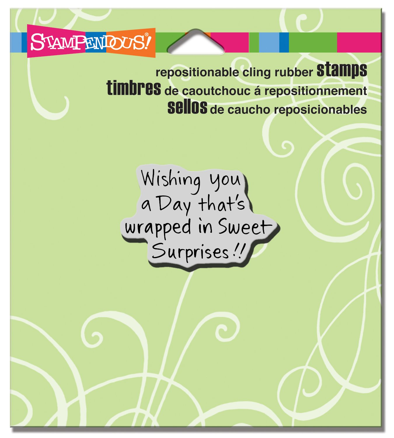 Stampendous Cling Sweet Surprises Rubber Stamp