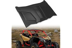 HAKA TOUGH Hard Roof for Can Am X3 2 Seater Models 2017-2024, 2-Piece Roof Top Combination Sun Visor for Can Am Maverick X3 2 Door Accessories, Replace OEM # 715002902