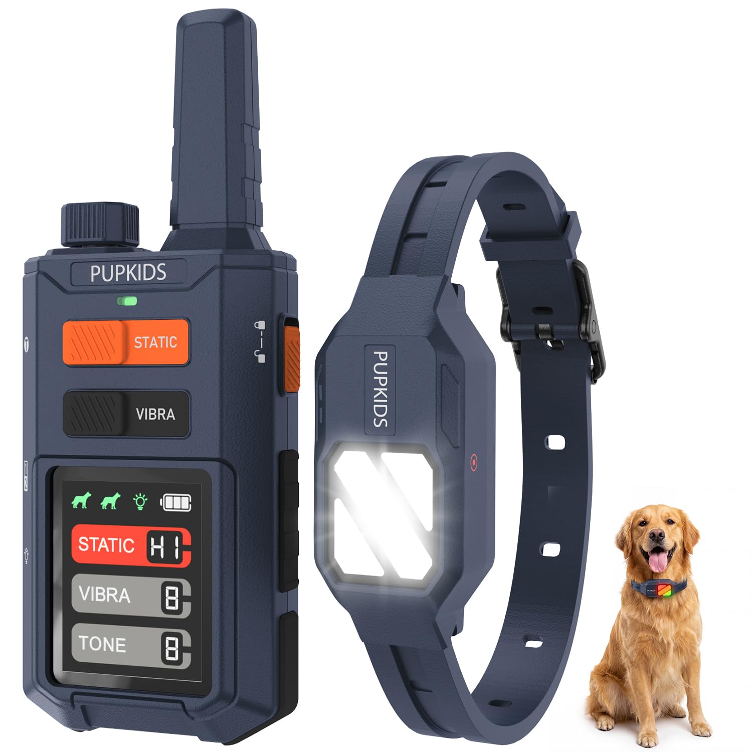Photo 1 of Dog Training Collar - 4200FT Dog Training Collar with Remote for 20-140lbs Dogs, Innovative E Collar for Dogs Training with 4 Training Modes, Rechargeable Electric E-Collar for Large Dogs