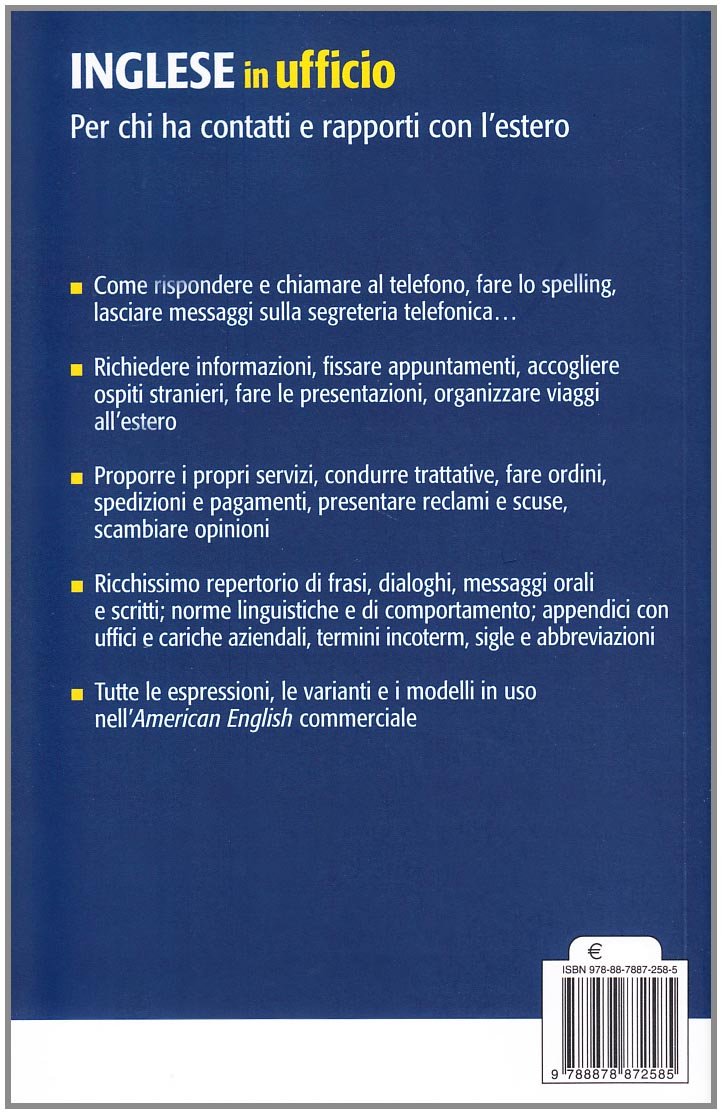 Amazon It Inglese In Ufficio Al Telefono Di Persona E Nella Corrispondenza Radicchi Alessandra Libri