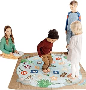 Leaping Learning - an Interactive Learning Game That Teaches ABC Letters, Numbers, Colors, Phonic Sounds and Shapes for Preschool, Kindergarten, Boys, Girls, Toddler 3+ and Kids Gift