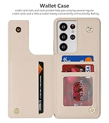 iCoverCase for Samsung Galaxy S21 Ultra Case with