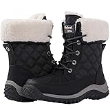 GLOBALWIN Women's 1919 Black Fleece Lined Winter