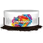 MARBLERS Brown Mica Powder [Coffee Brown] 1oz (28g) | Cosmetic Grade | Epoxy Resin Pigment | Dye | Non-Toxic, Vegan, Cruelty-Free | Lip Gloss, Nails, Body Butter | Bath Bomb, Candle & Soap Making
