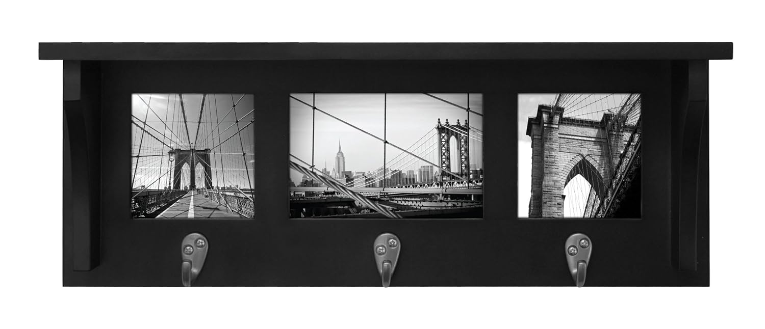 Best photo frame shelve coat rack