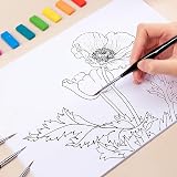 LeFeirr Fine Detail Paint Brush Set 4 Pieces Professional Small Artist Brushes view 4