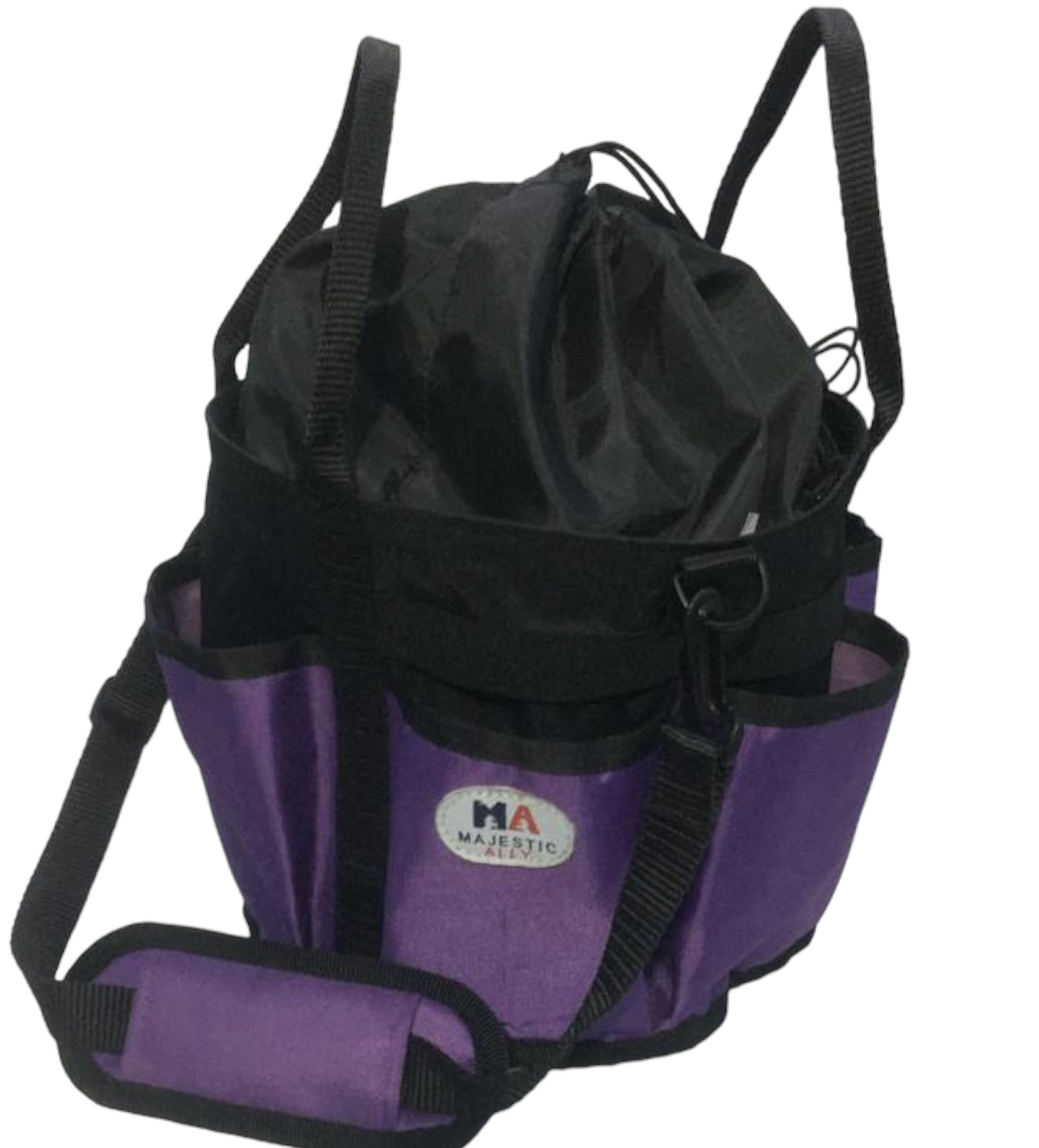 Majestic Ally horse Grooming Organizer Tote Bag (Purple)