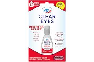 Clear Eyes Redness 12hr Relief Eye Drops - 0.2oz