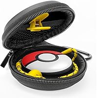 Doohoeek Hard Carrying Case for Pokémon GO Plus + 2023, Protective Case with Carabiner Clip for Nintendo Pokemon GO Plus + Co