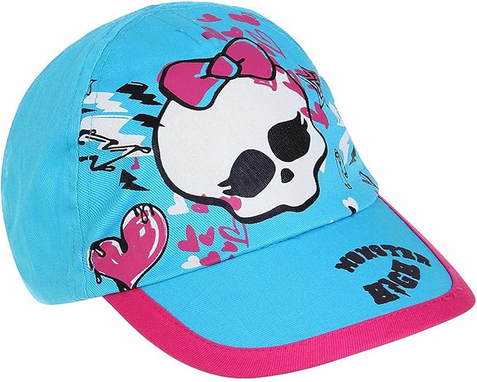 Girls Monster High Hat Kids Pink Baseball Cap Official New Amazon.co
