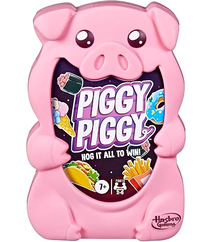 Amazon.com: Hasbro Gaming Piggy Piggy Card Game - 2 to 6 Players