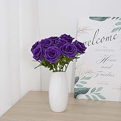 IUKnot Artificial Rose 10pcs Open Flower Bouquet