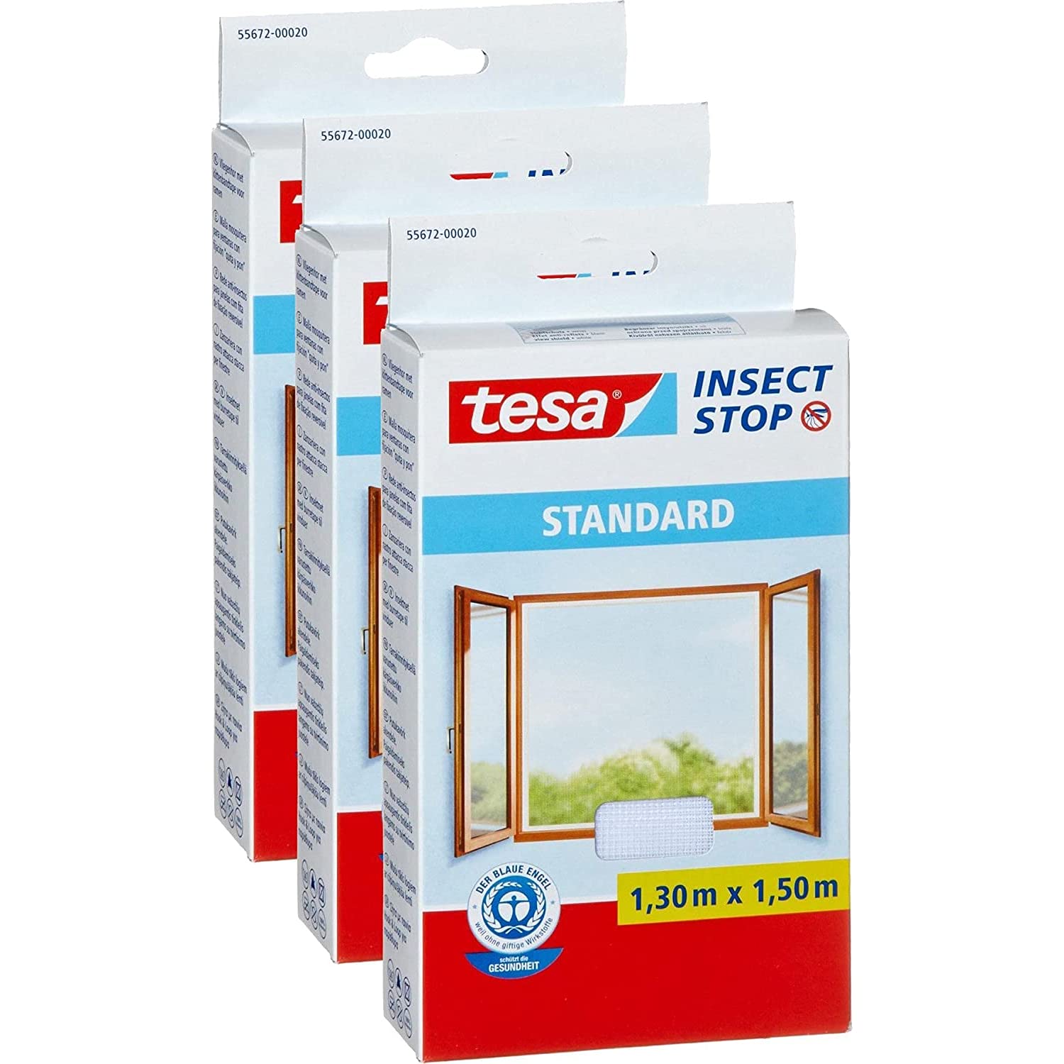 Tesa Standard Quality Window Insect Screen, 55672-00021