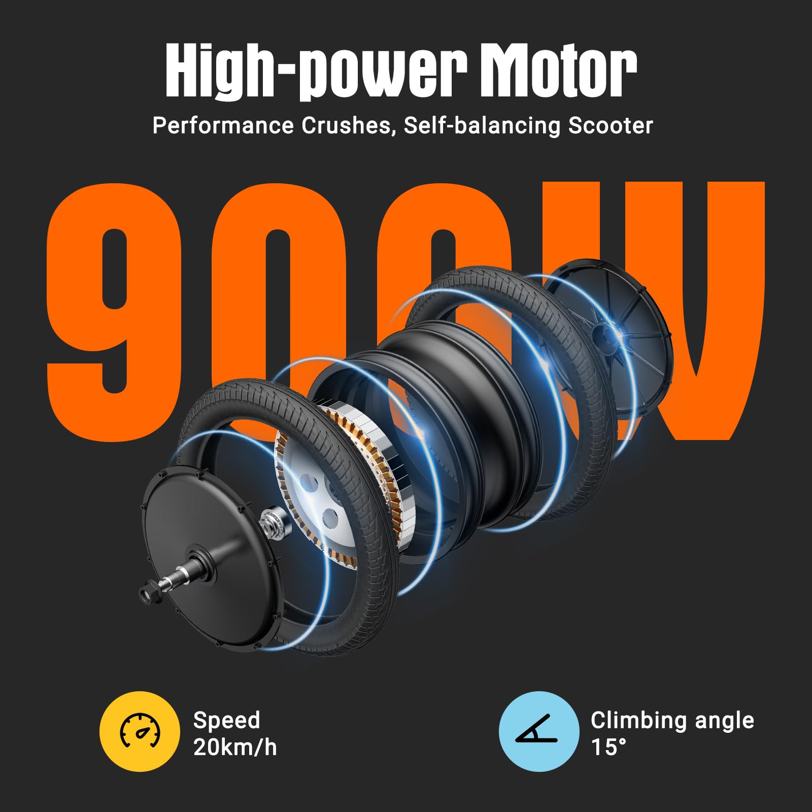 INMOTION E20 Electric Unicycle Hoverboard for Beginners – 14