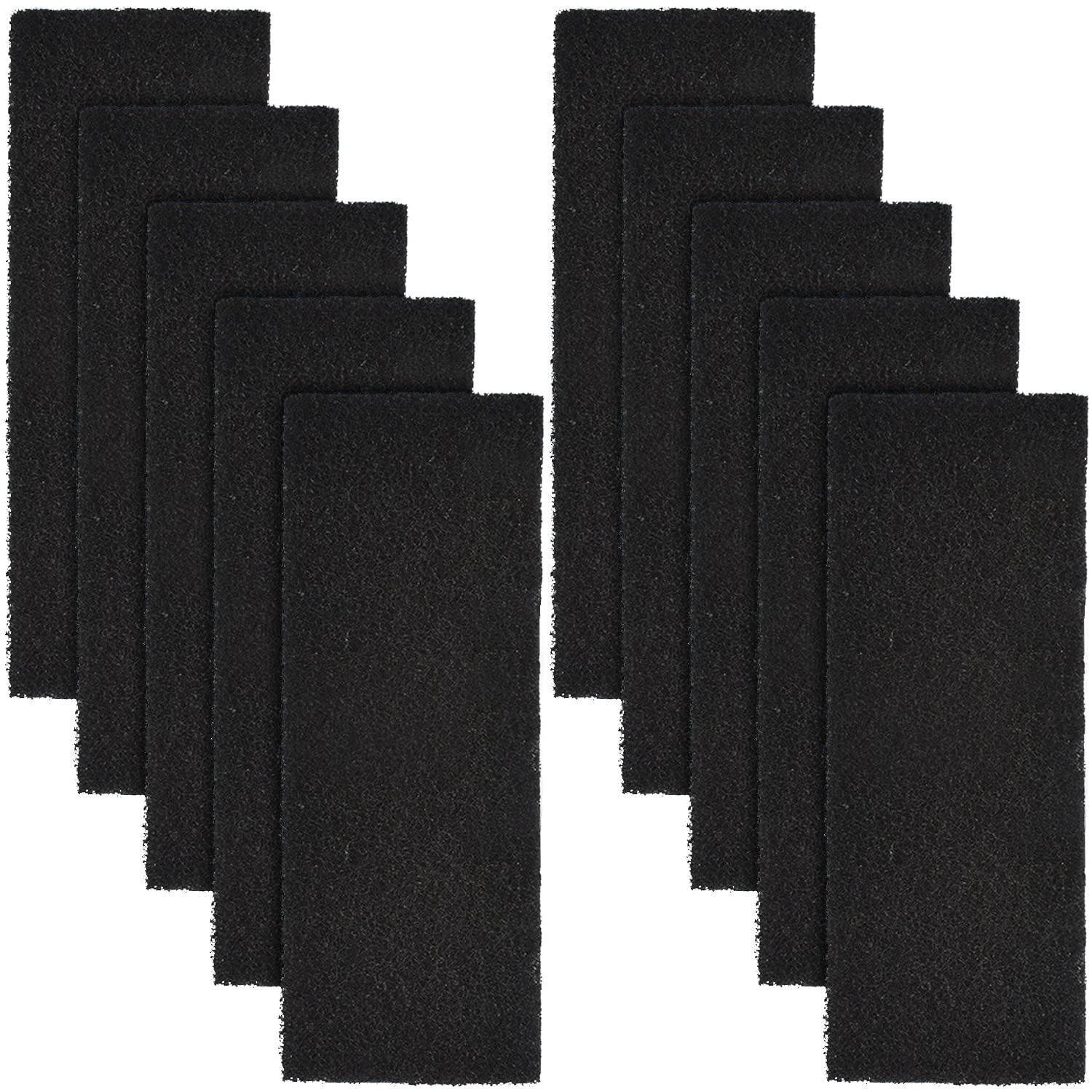 Photo 1 of 10 Pack Litter Box Carbon Filters Spare Activated Charcoal Filter for Nature's Miracle Cat Litter Box