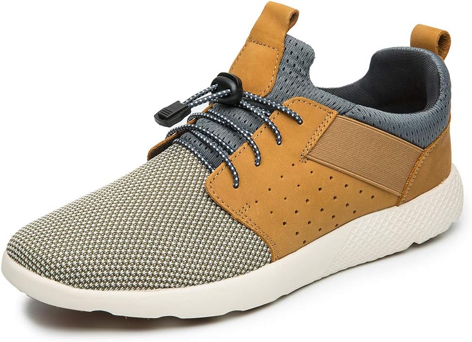 LANGBAO Men's Max-Athletic Air Mesh Athletic Sneakers Casual Comfort Cross Trainer Shoes Classic Lightweight Breathable Walking Shoes Clipper Sneaker