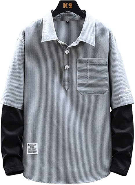 アマツ レイヤード スタイル プルオーバー シャツ カジュアル 韓国 お洒落 トップス メンズ Tシャツ カットソー 通販 Amazon アマツ レイヤード スタイル プルオーバー シャツ カジュアル 韓国 お洒落 トップス メンズ Tシャツ カットソー 通販 Amazon