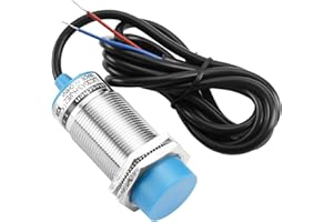 Heschen M30 Capacitive Proximity Sensor Switch Non-Shield Type LJC30A3-H-J/EZ Detection 1-15mm 90-250VAC 400mA Normally Open(NO) 2 Wires
