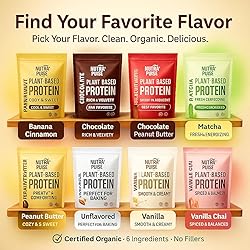 NUTRAPULSE Vegan Protein Powder – 20g Organic