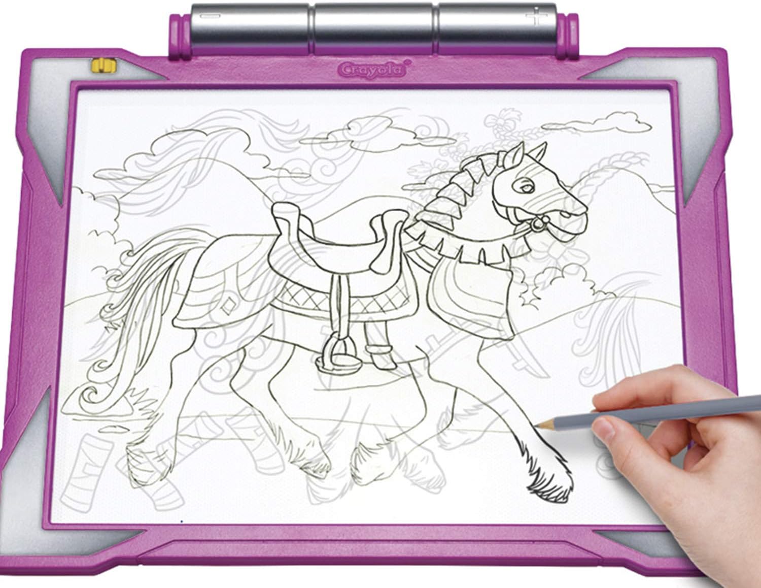 Crayola Light Up Tracing Pad Pink, Toys for Kids, Gift for Girls & Boys, Age 6+: Toys & Games