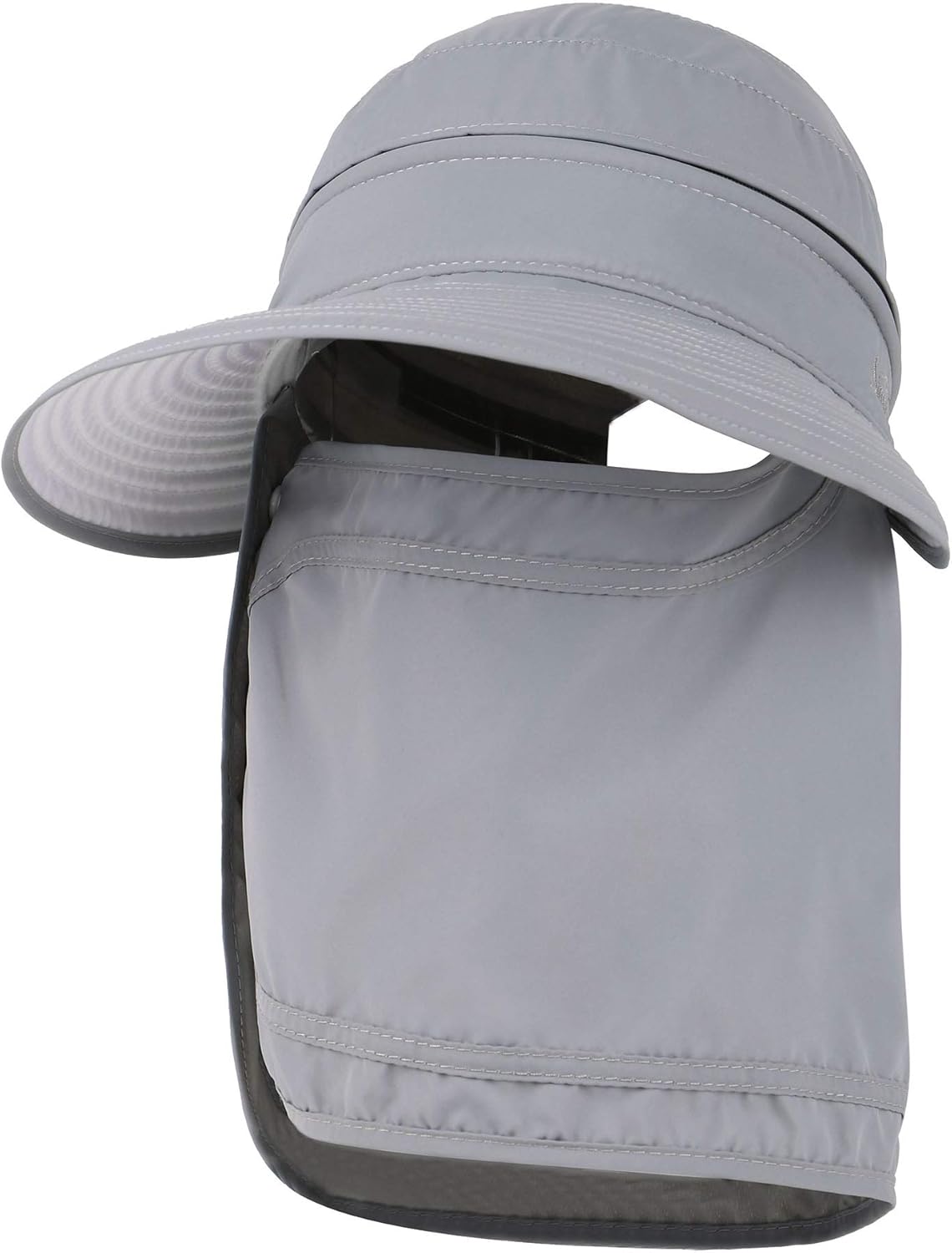 Simplicity Women's UPF 50+ UV Sun Protective Convertible Beach Hat Visor Black at  Women’s Clothing store
