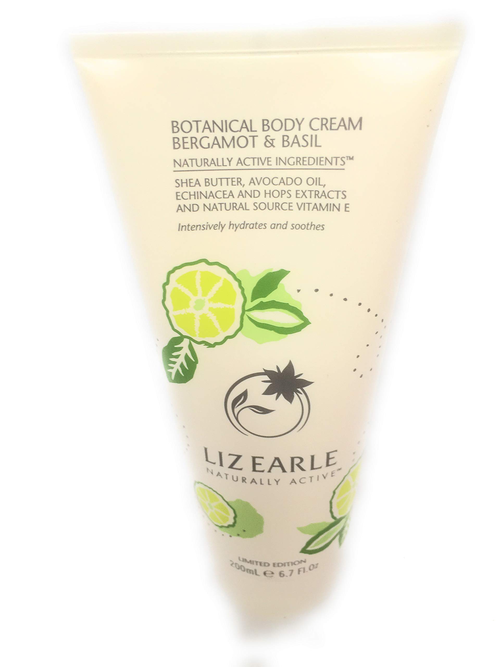 Liz Earle Botanical Body Cream Bergamot & Basil 200ml Limited Edition