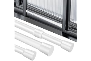 AOBOPLE 3 Pack Window Security Bar, Window Safety Bars, Adjustable Sliding Glass Door Lock, Window Lock Bar for Children Home, Extends from 16.5-27.95 Inches