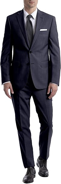 calvin klein slim fit stretch suit