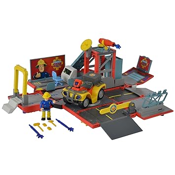 #0618 Jupiter mit Sound inklusive Figur und Mercury Feuerwehrmann Sam • Feuerwehrauto Spielzeug Auto Rettungswagen