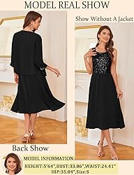 GRACE KARIN Women Wedding Guest Sequin Dress with